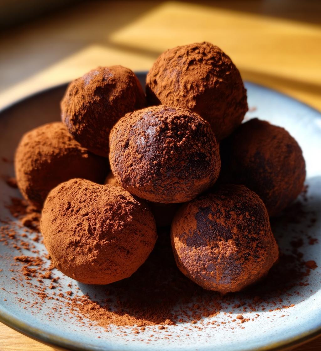 chocolate truffles