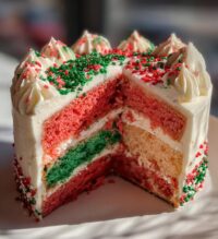 christmas bento cake