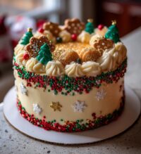 christmas cake decor