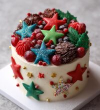 christmas cake decoration ideas