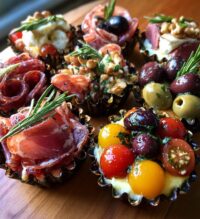 christmas charcuterie cups