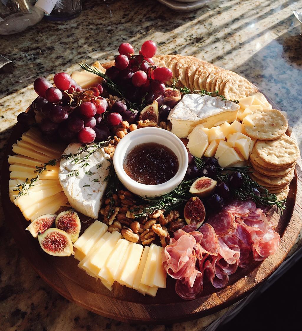 christmas cheese board