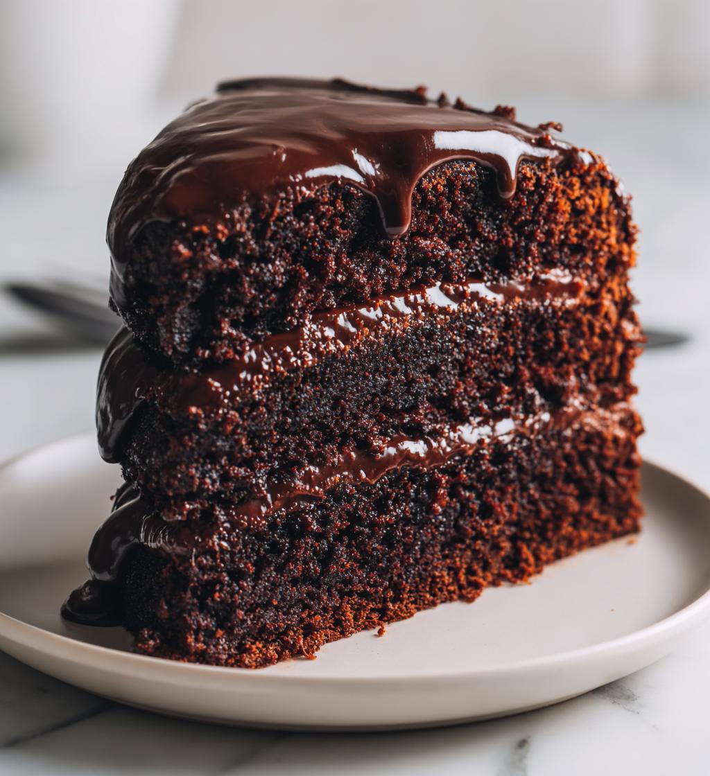 christmas chocolate cake