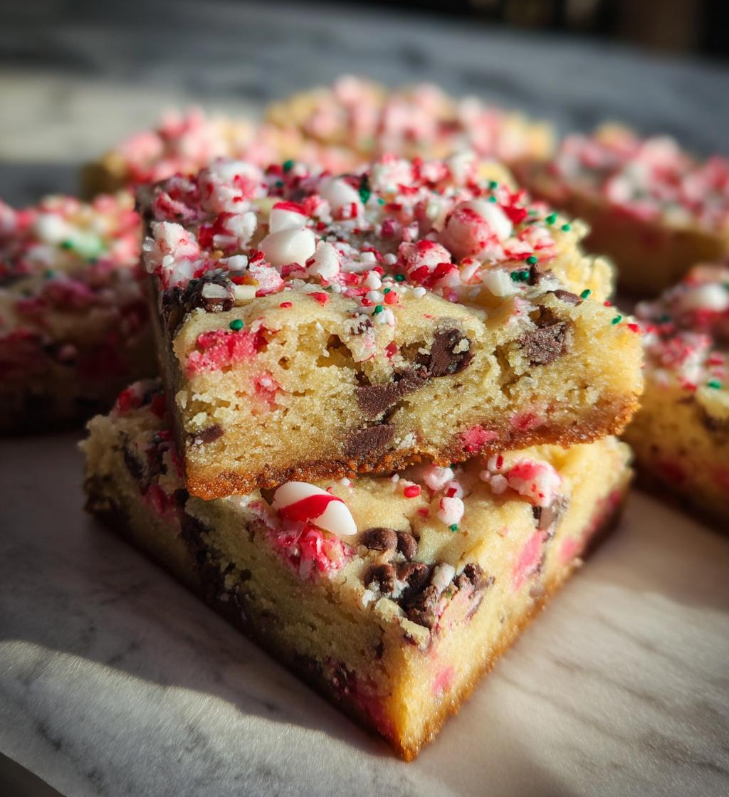 christmas cookie bars