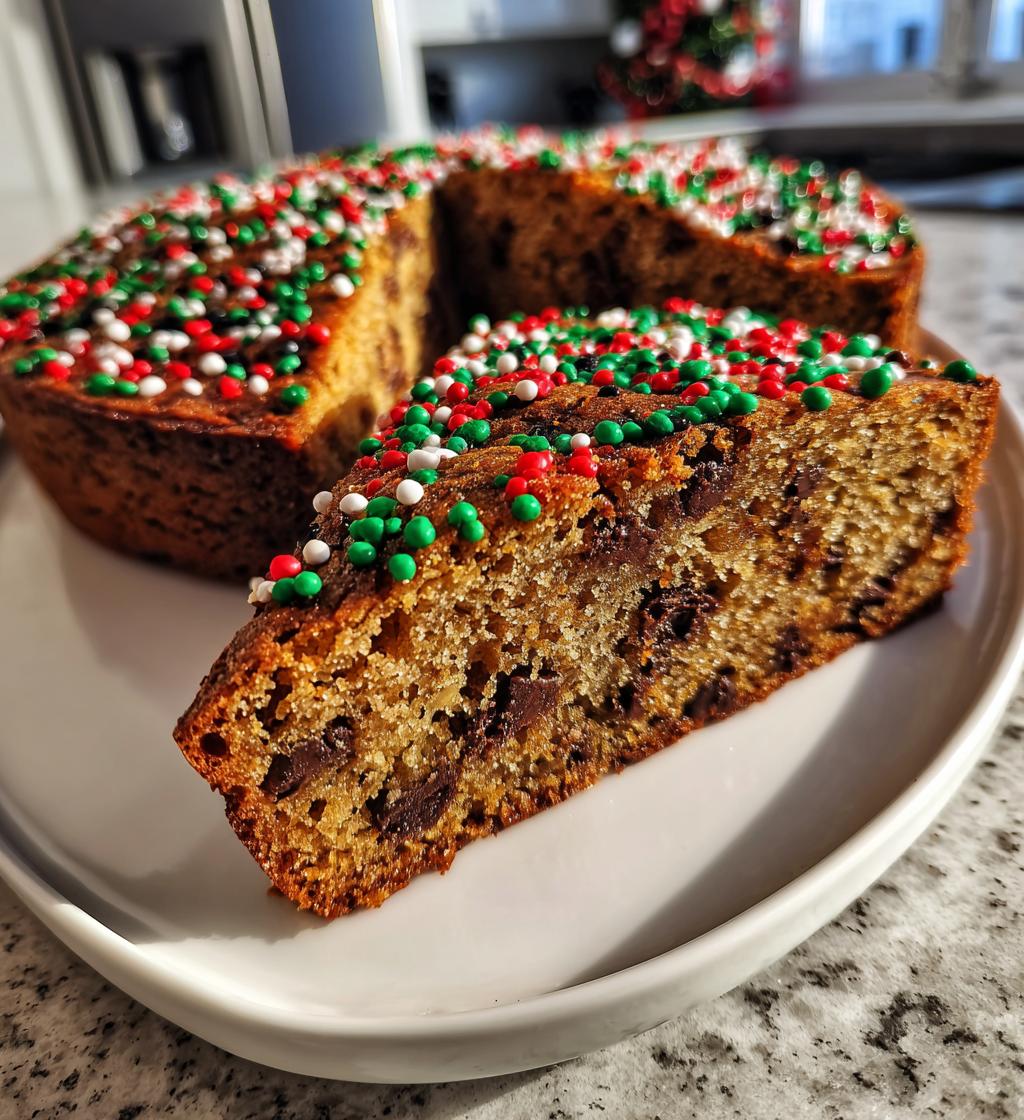 christmas cookie cake