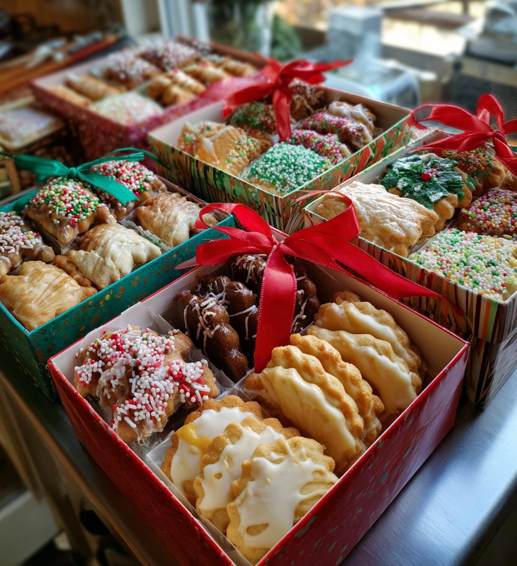 christmas cookies boxes ideas