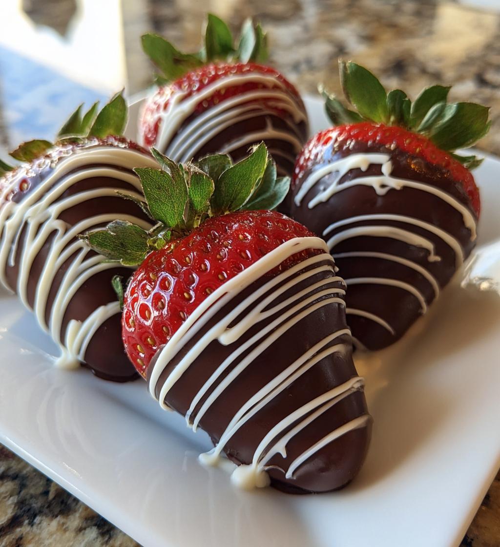 christmas covered strawberries