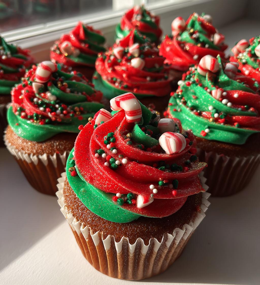 christmas cupcakes decoration