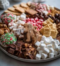 christmas dessert platter