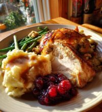 christmas dinner food