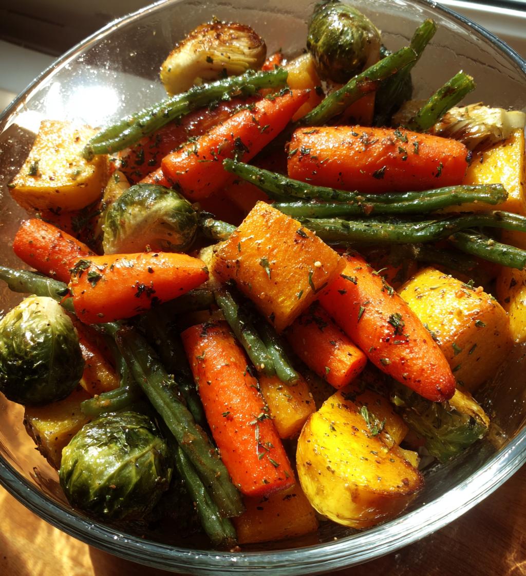 christmas dinner vegetables
