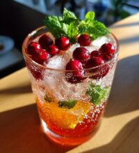 christmas drinks aesthetic