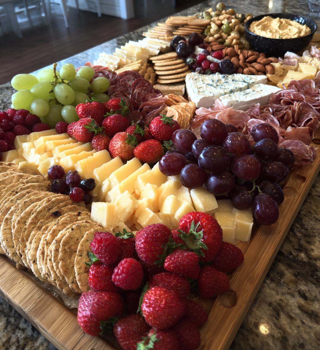 christmas graze board