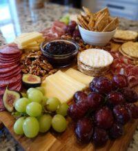 christmas grazing board