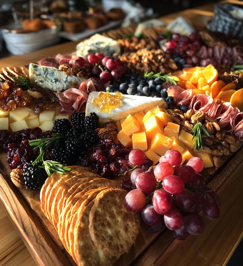 christmas grazing board