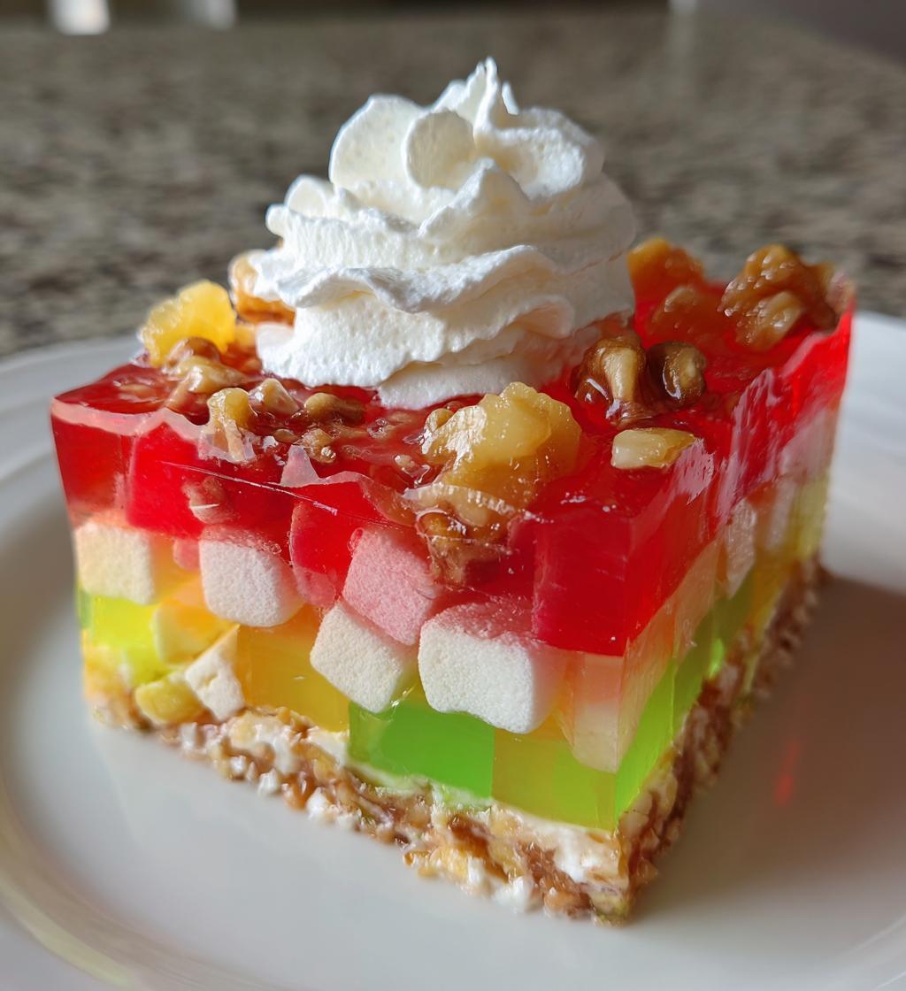 christmas jello salad