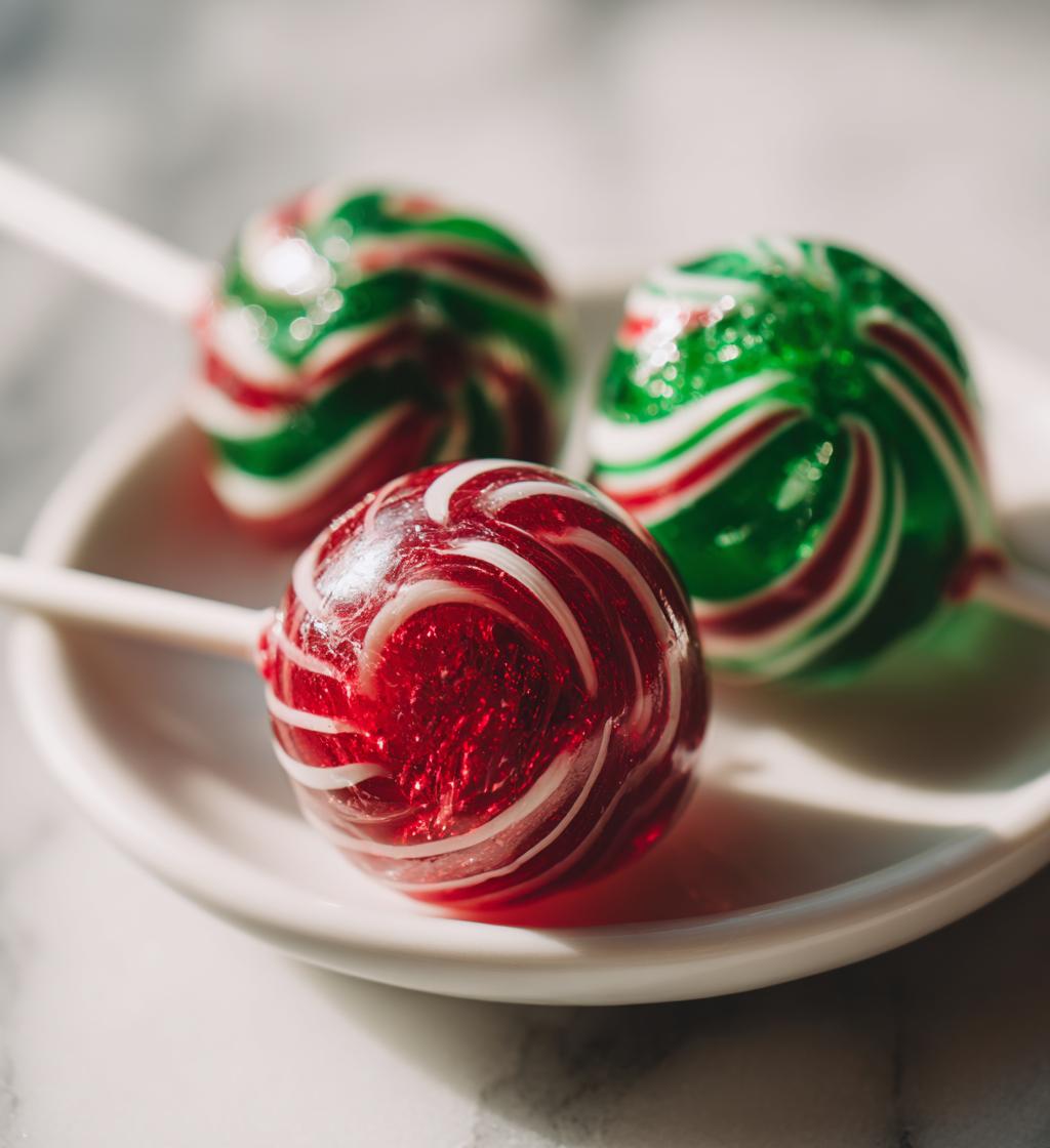 christmas lollipops