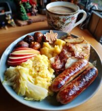 christmas market food