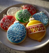 christmas ornament cookies