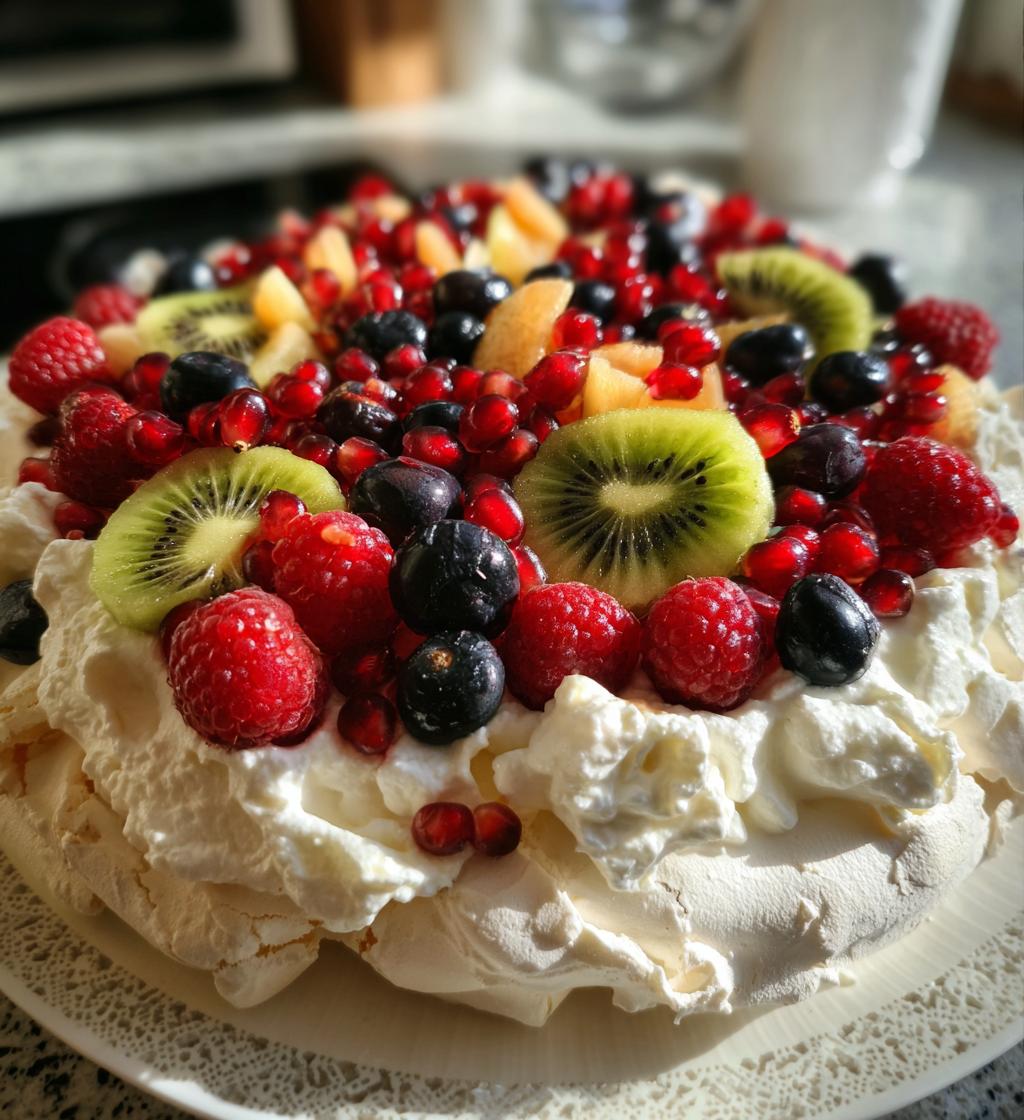 christmas pavlova