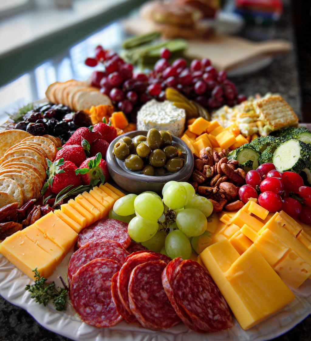 christmas platters
