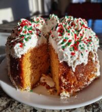 christmas poke cake