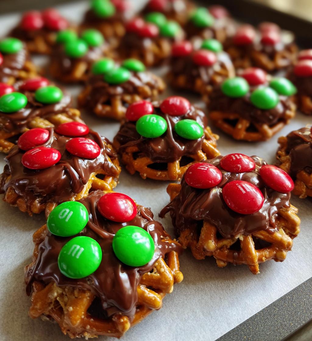 christmas pretzel treats