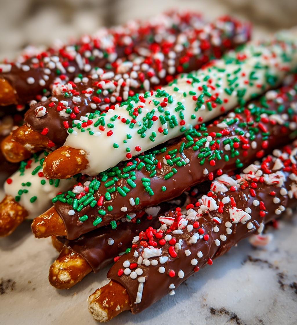 christmas pretzels