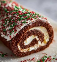christmas roll cake