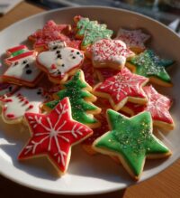 christmas royal icing cookies