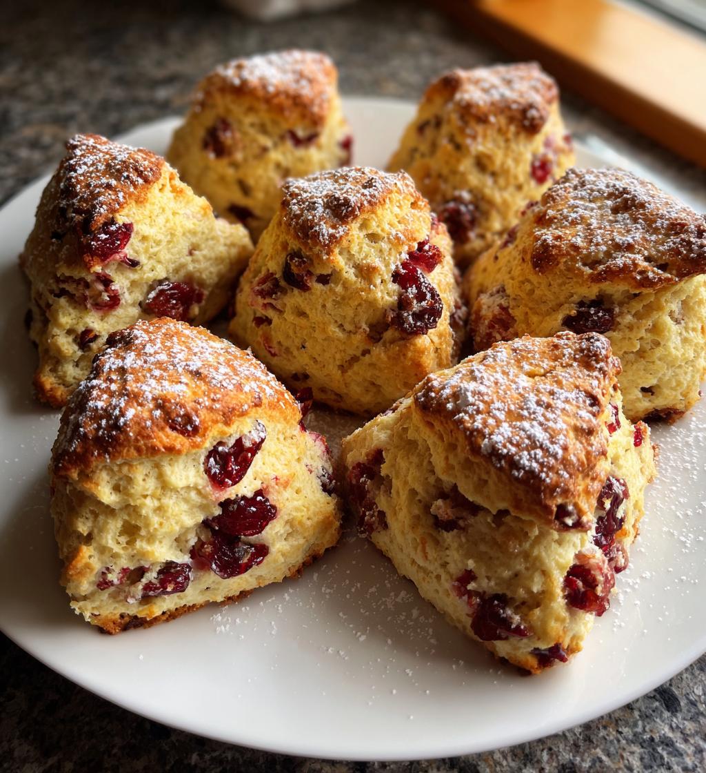 christmas scones