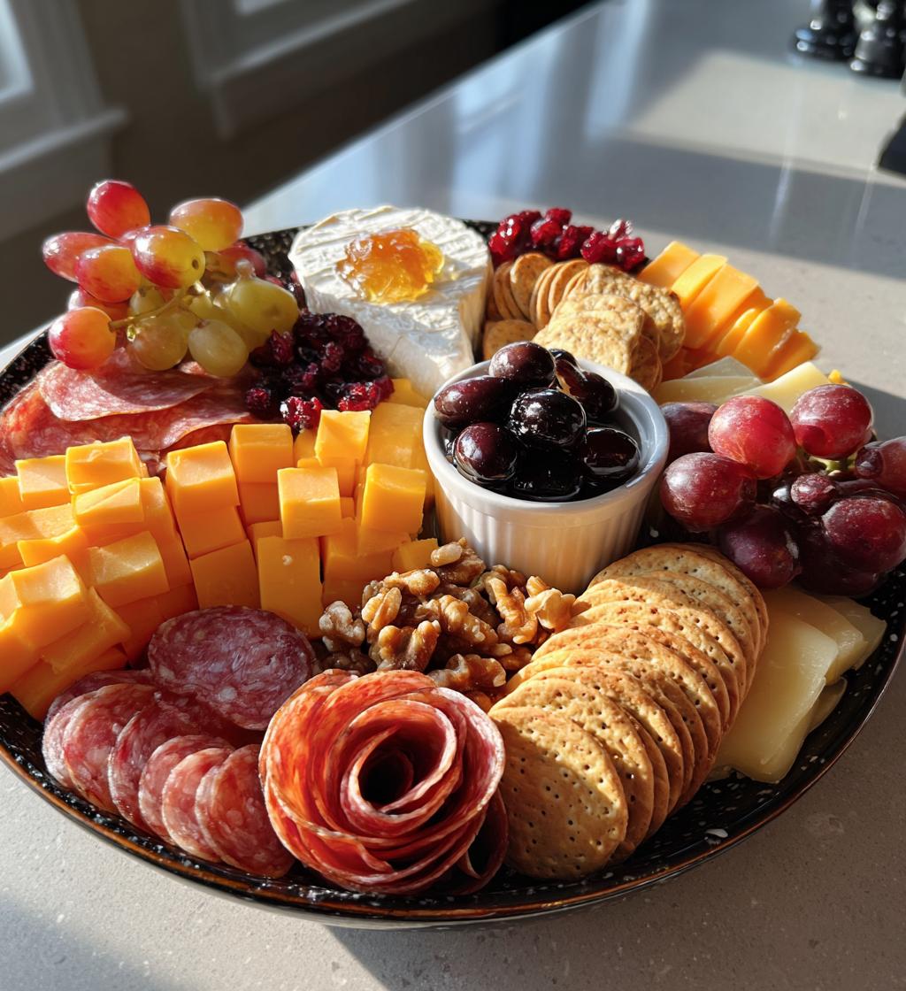 christmas snack board