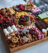 christmas sweet charcuterie board