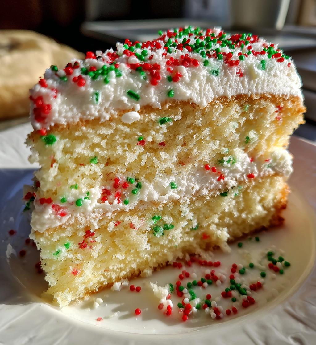 christmas themed cake