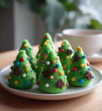 christmas tree cake balls