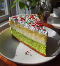 christmas tree cake cheesecake