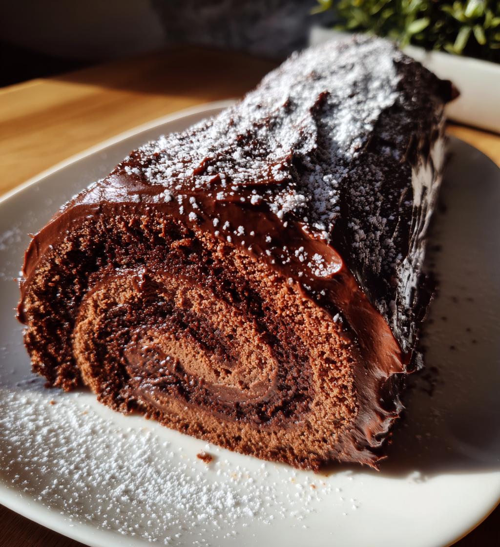 christmas yule log