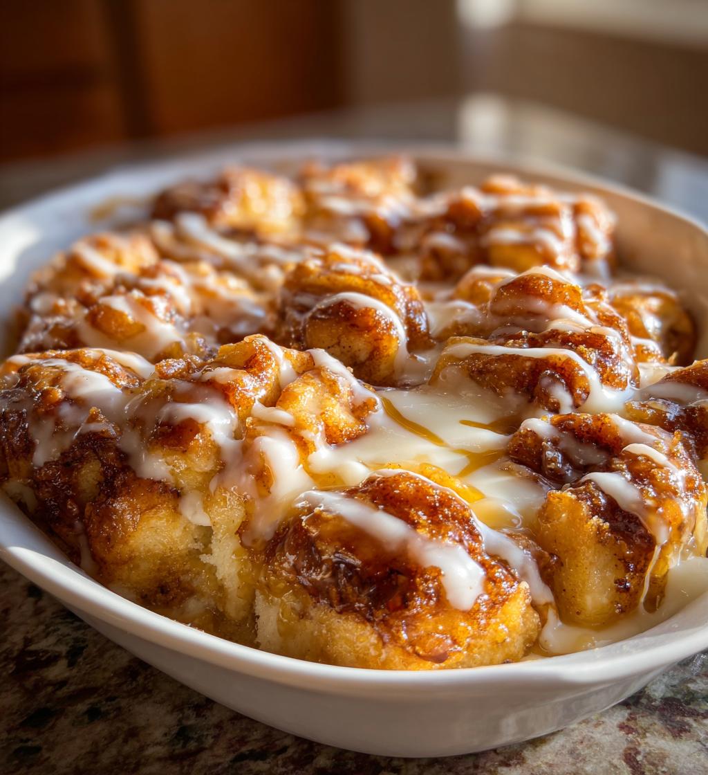 cinnamon roll casserole