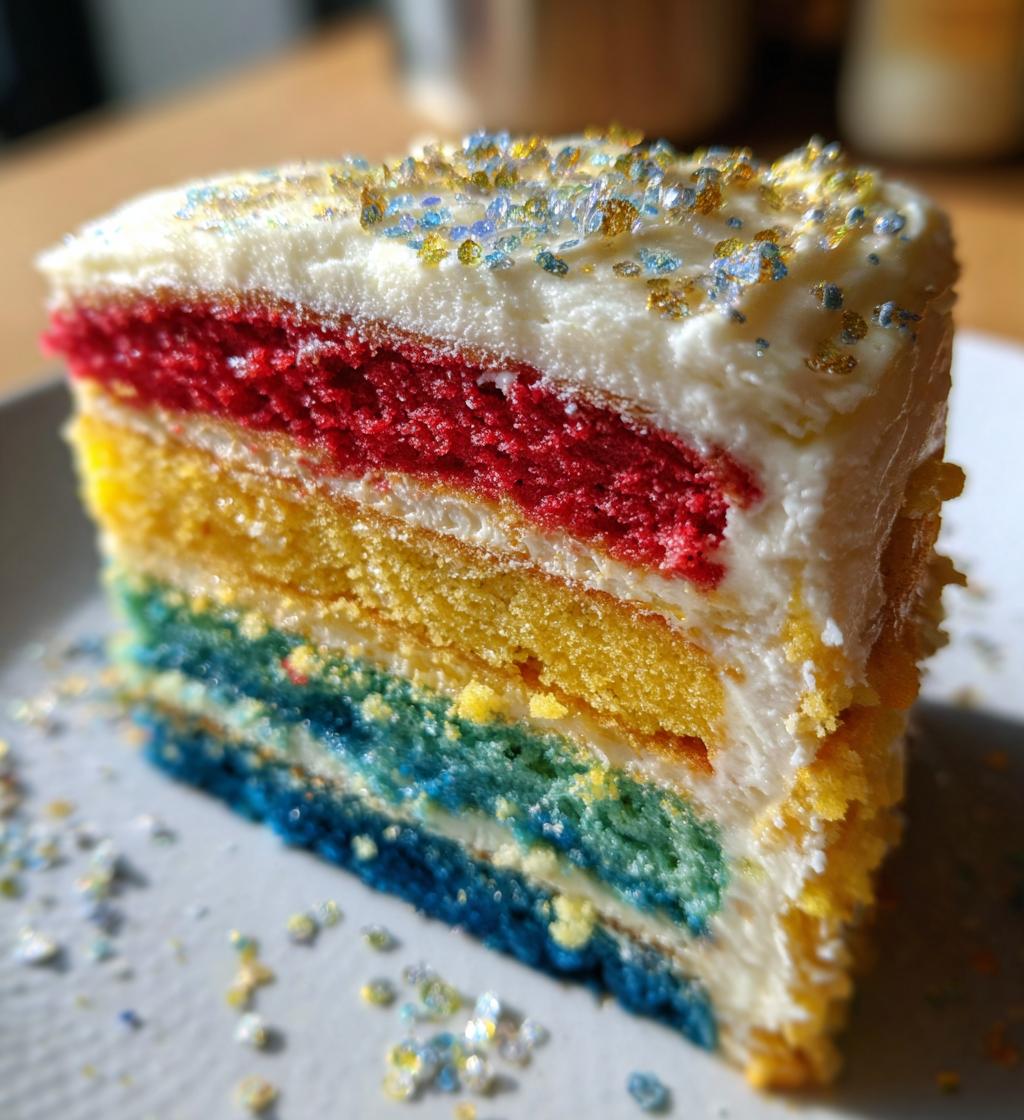 colorful new year cakes