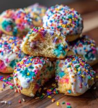 colorful new year treats