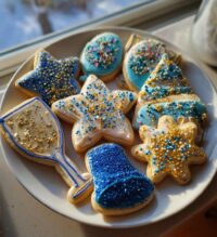 cookie decorating new years