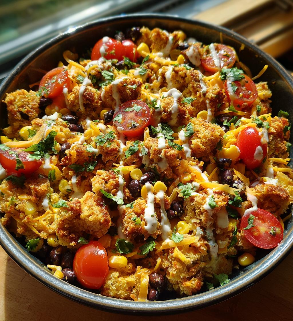 cornbread salad recipe