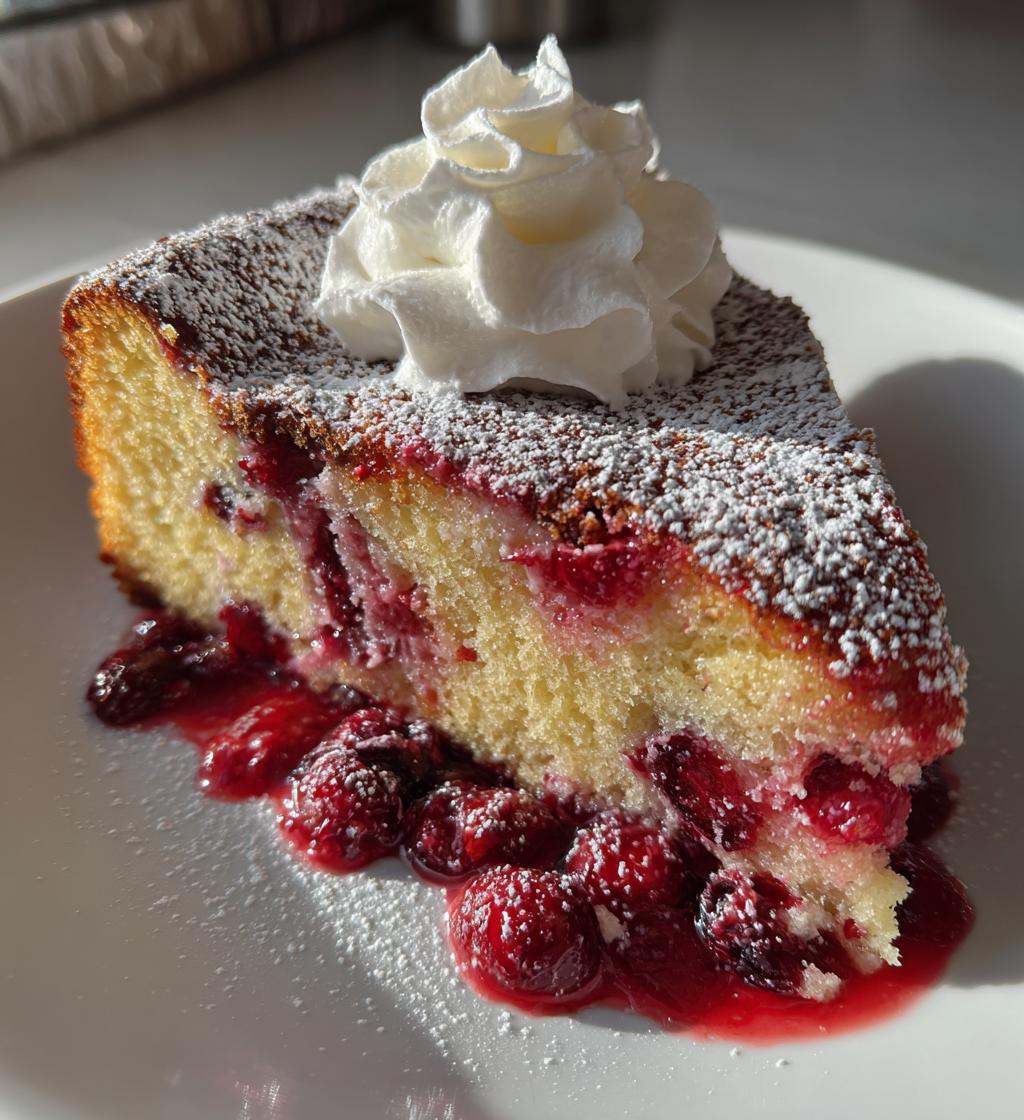 cranberry christmas cake