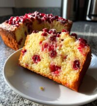 cranberry christmas cake