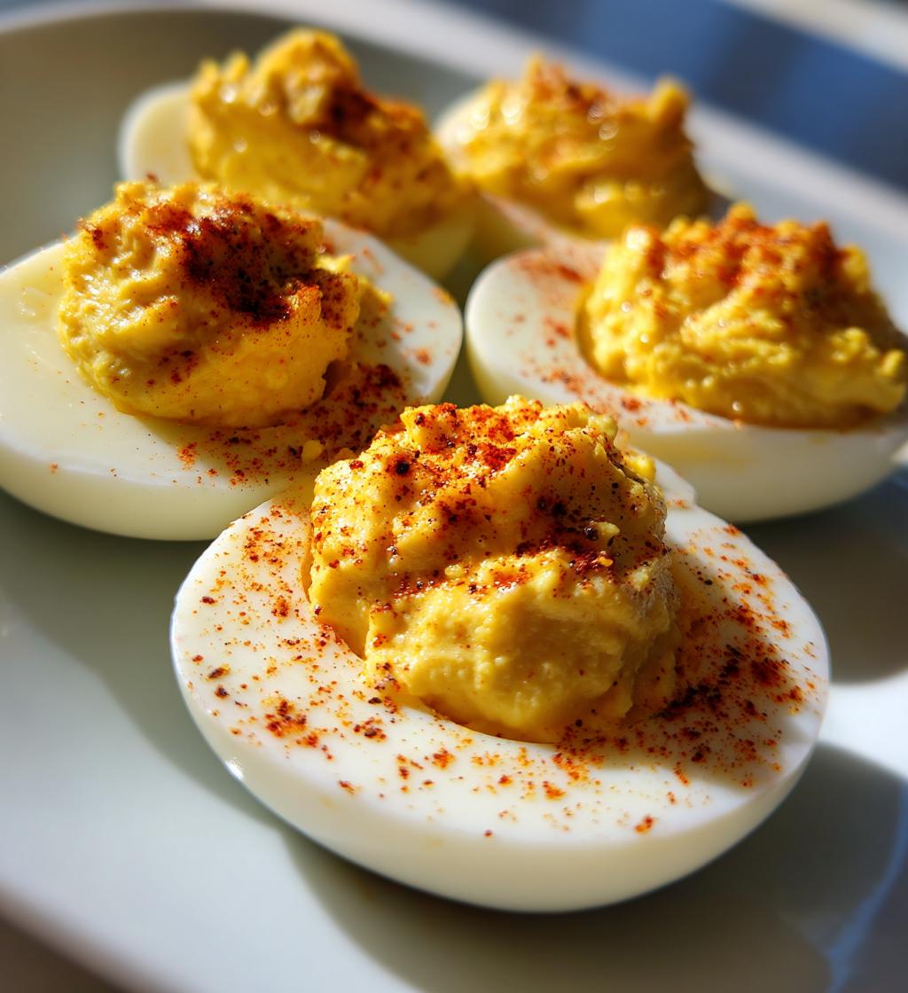 deviled eggs
