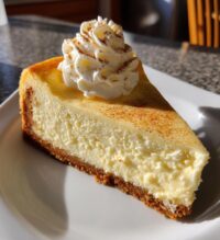 eggnog cheesecake