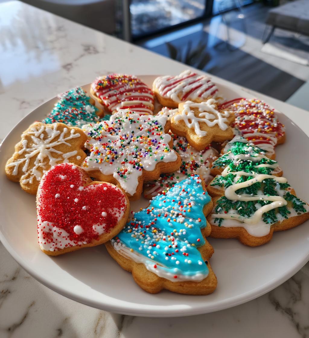 fancy christmas cookies