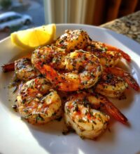 grilled rosemary shrimp