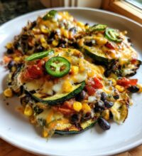 grilled zucchini nachos