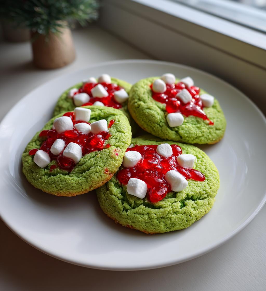grinch christmas cookies